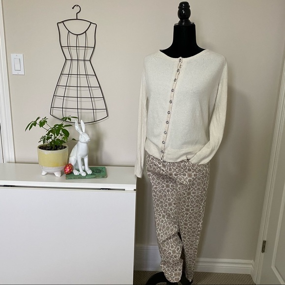 Printed slim fit pants - Picture 4 of 4